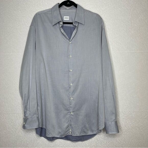 Armani Collezioni Men’s Button Down Dress Shirt L - Picture 1 of 7